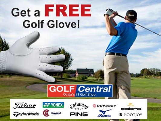 Digital Marketing for Golf Central golf shop in Ocala, FL - Resulted in Increased Store traffic and monthly Sales!