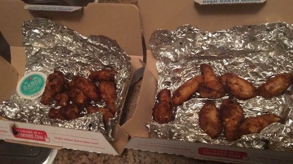 2 orders of habanero chicken (no sauce)