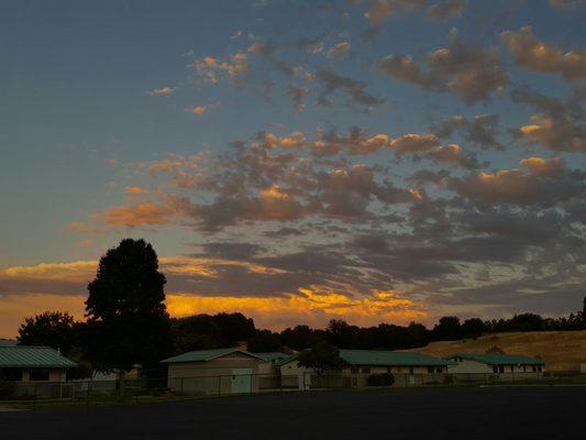 Sunset Shimmers over EMS