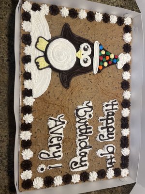 Custom Birthday Cookie Cake