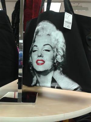 For some reason Marilyn likes to be in store like this