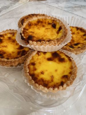 Portuguese Egg Tarts (buy five get one free!)