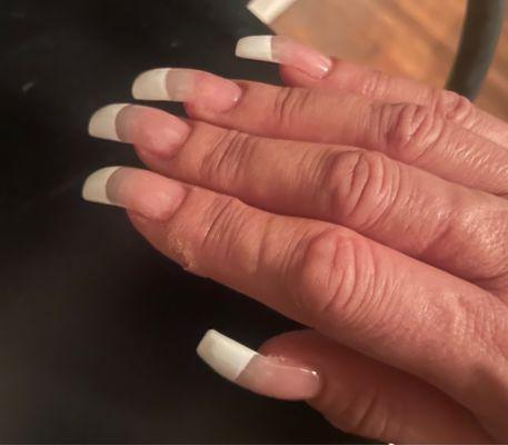 Curved nails