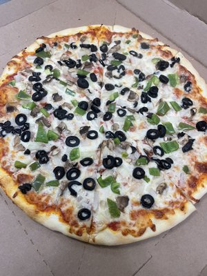 Veggie pizza