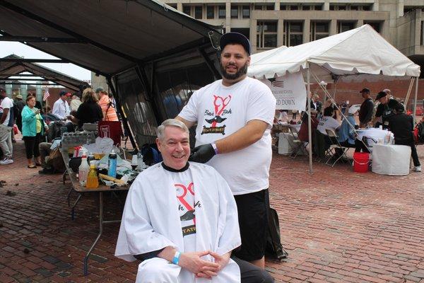 Charity event Haircuts for Veterans