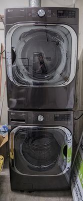 In addition to our large capacity wet clean machines, we've added this pair to help handle all your Wash & Fold needs!