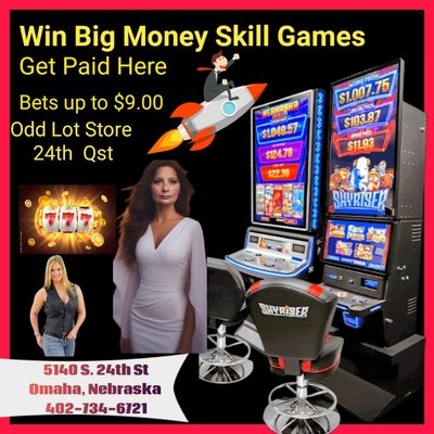 Test your Gaming Skills that pay  on the spot. Huge wins for the highly skilled