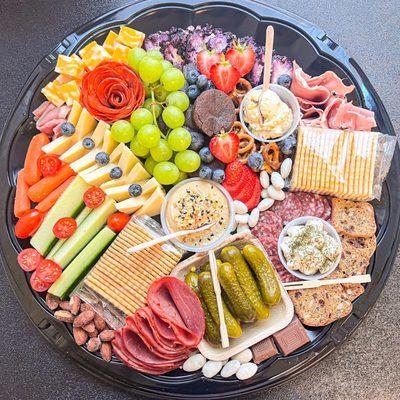 The perfect mix of meat, cheese, fruit, veggies, carbs and sweets!