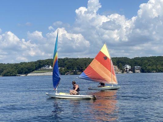 Sunfish Sailing Lessons