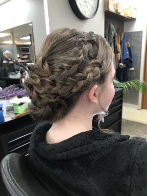 Formal updo by Michelle