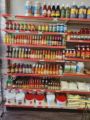 Hot Sauce and Jerk Seasonings, Pork Tails., Slt Mackerel and many more