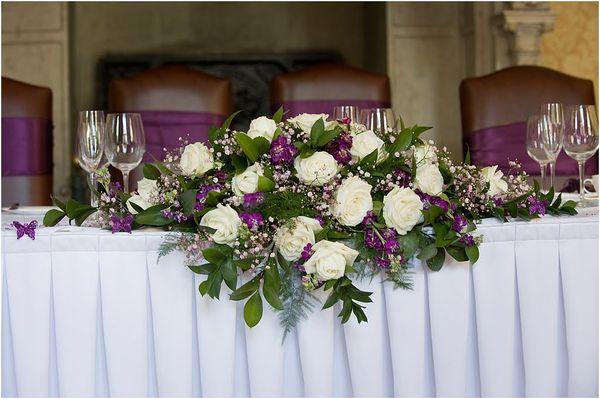 flower arrangement for wedding