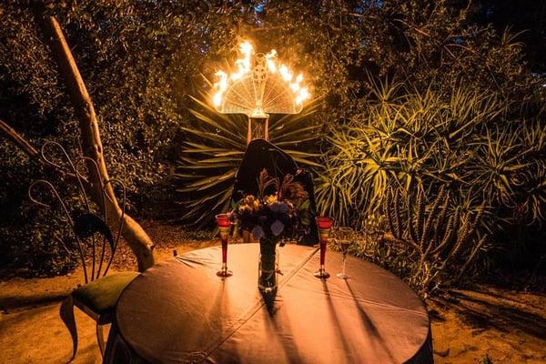 Garden weddings at #TheFireGarden