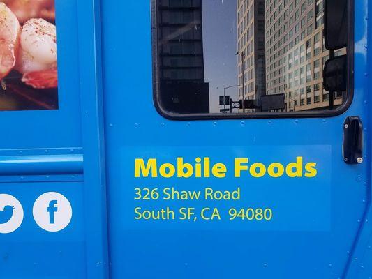 Glad they're mobile, since I'm not traveling to South San Francisco for food.