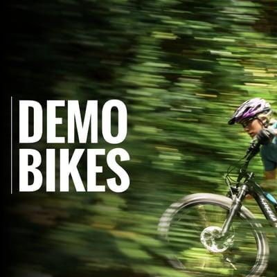 This is your chance! High-end mountain and electric bikes available in both men's and women's models. O