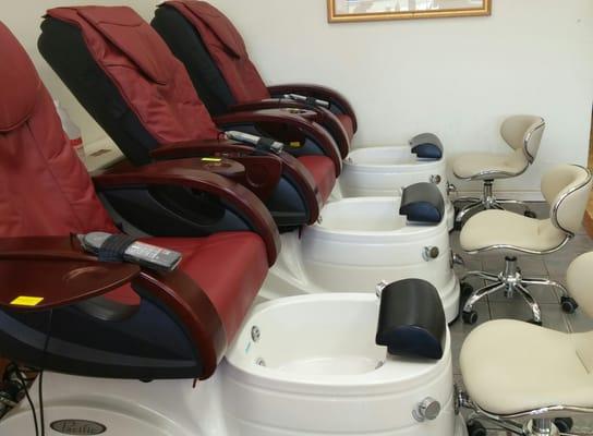 Pedicure chair with great massage