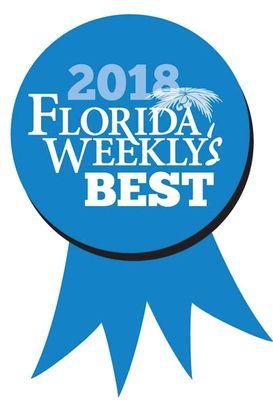 For the 3rd consecutive year, Pura Vida has been awarded the "Best Place for Body Sculpting" by Florida Weekly magazine.