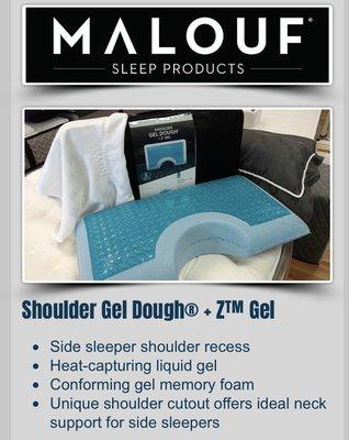 Malouf Shoulder Cut-Out (Great For Side Sleepers)