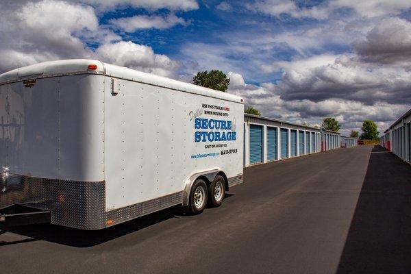 Dallas Secure Storage Trailer