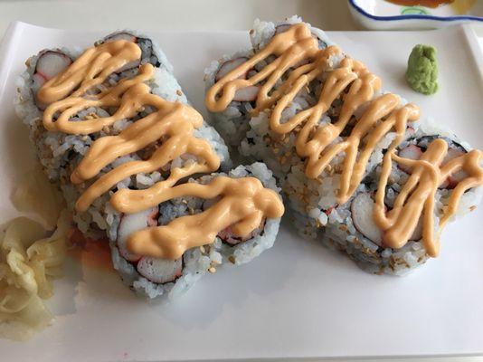 Spicy crab roll