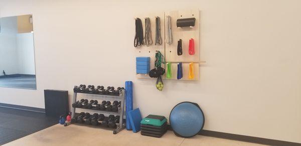 Fitness and Rehab Equipment