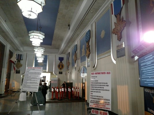 Inside Veterans Memorial Auditorium