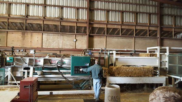 Hay Bailing machine