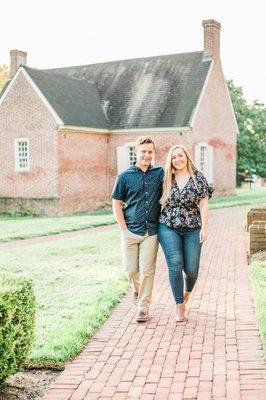 Engagement session in Annapolis, Maryland