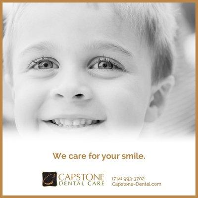 Your children's smile is precious.  Take good care of it with the help of dental professionals who will make them feel comfortable.