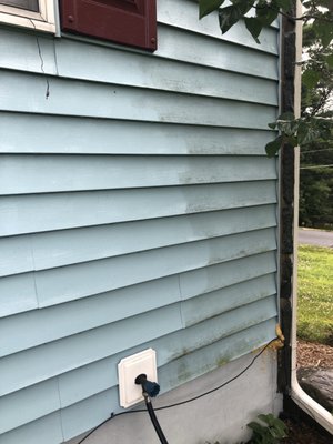 Pressure washing