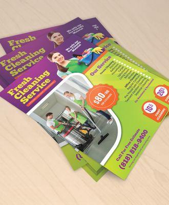 Art Cleaning Company - Flyer