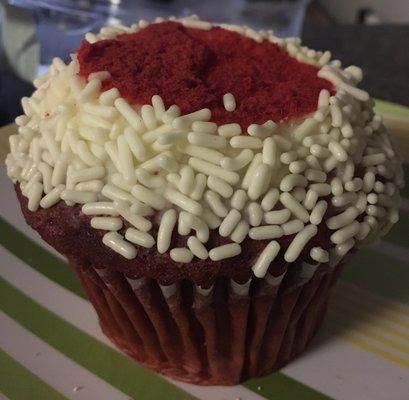 Red Velvet Cupcake. Moist but not a huge fan of the icing.