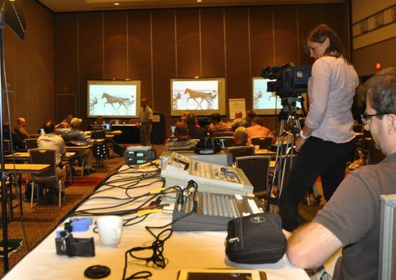 CPTV offers rental of screens, projectors, pa systems, and can fully record your meeting or lecture.