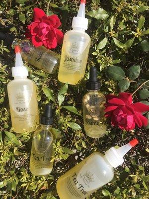 Handcrafted organic oils