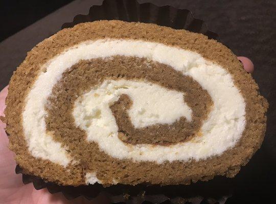 This was my favorite of all the treats we tried! Pumpkin roll!