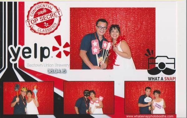 August 4, 2016 Yelp's Top Secret Night #3 @ Sactown Union Brewery Sacramento CA