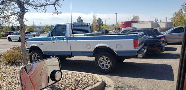 95 for F-250 detailed for customer