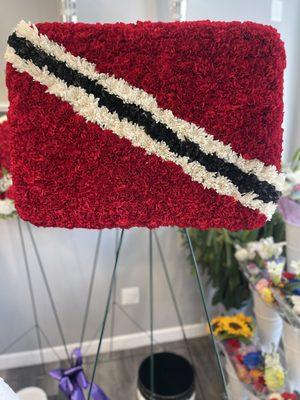 Trinidad flag funeral arrangement