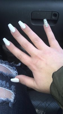 Just got my nails done and i absolutely love them