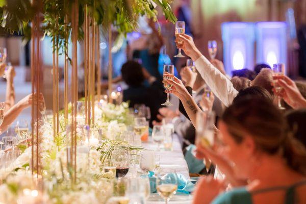 The Hotel Del Coronado Wedding, Reception