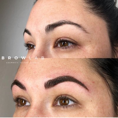 Microblading + Shading technique