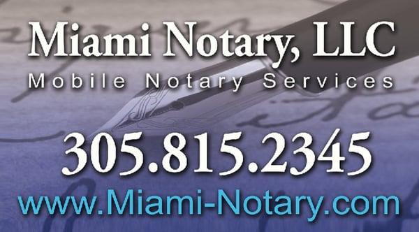 Professional Mobile Notary Services