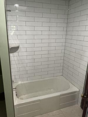 Tile Tub Surround