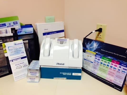 The latest equipment in Dry Eye care