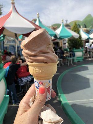 Large chocolate cone