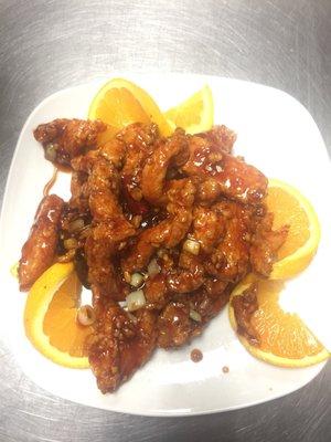 37. Orange Chicken