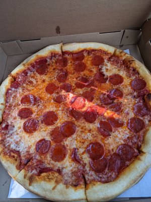 Pepperoni pizza