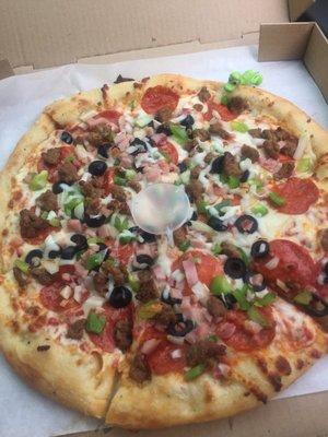 Combo has like 9 toppings