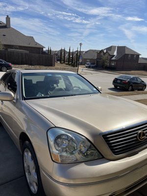 Freshly Waxed Lexus