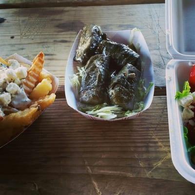 Dolmades.